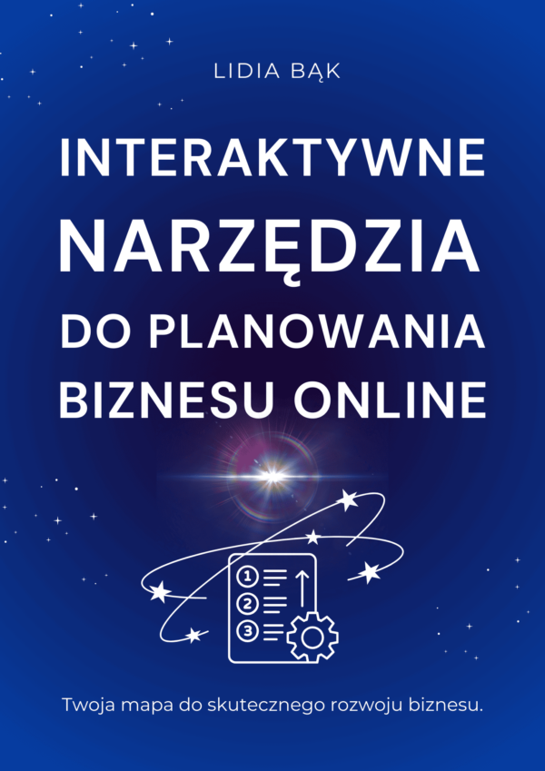 E-book Interaktywne narzędzia do planowania biznesu online.