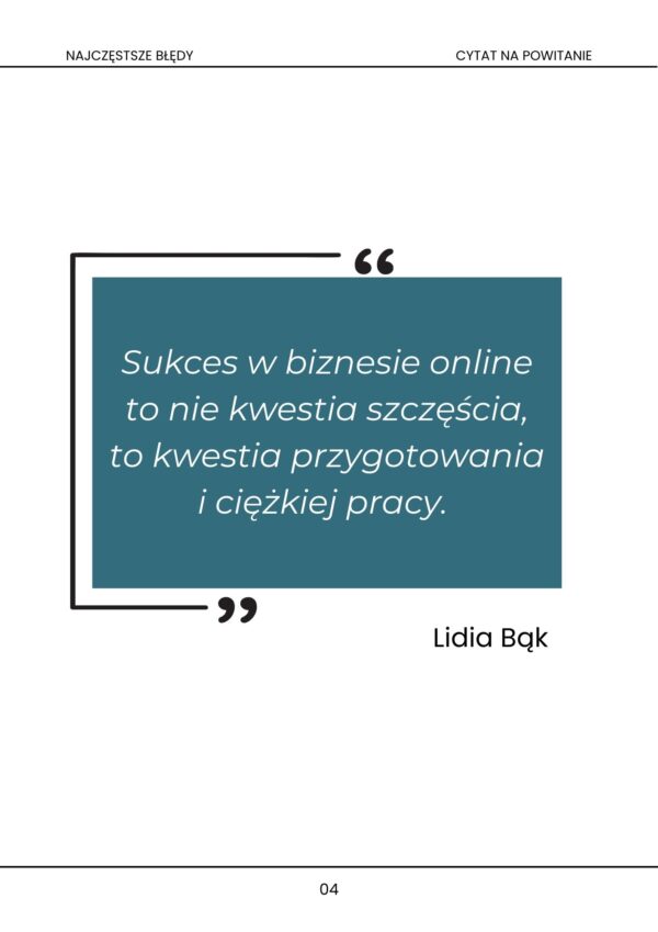 NAJCZĘSTSZE BŁĘDY POCZĄTKUJĄCYCH PRZEDSIĘBIORCÓW - obrazek 2