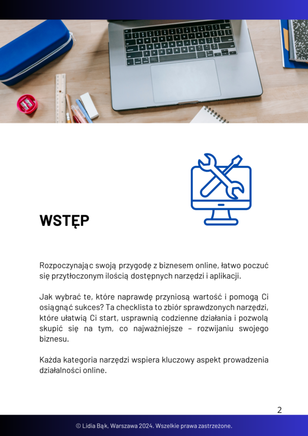 CHECKLISTA NARZĘDZI ONLINE - obrazek 2